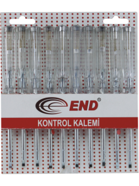 ÇELİK UÇLU KONTROL KALEMİ (DÜZ)