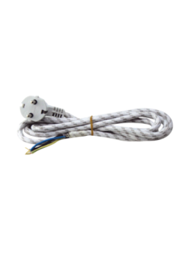 ÜTÜ KORDONU 3*0,75 MM. 1,8MT PVC