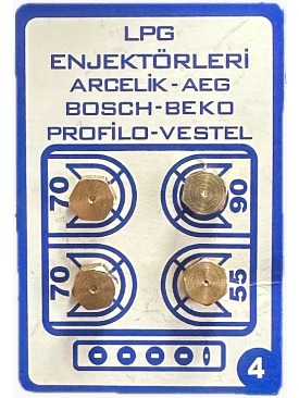 ( 7MM ) LPG ENJEKTÖR FIRIN TAKIM (BSCH-AEG) NO:4
