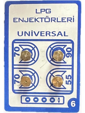 ( 6MM ) LPG ENJEKTÖR PİYASA OCAK TAKIM (KAYSERİ TİPİ) NO:6
