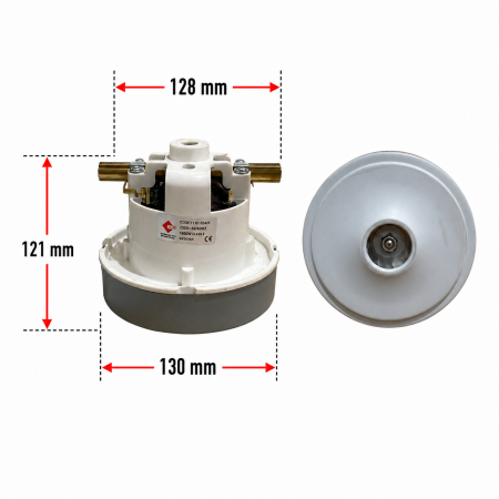 SÜPÜRGE MOTORU (NLFKS-BAKALİT DÜZ) (ART53) (1200W) 