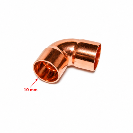 DİRSEK BAKIR 3/8 (10 MM.) ( 90 DERECE)