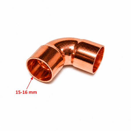 DİRSEK BAKIR 5/8 (15-16 MM.) ( 90 DERECE)