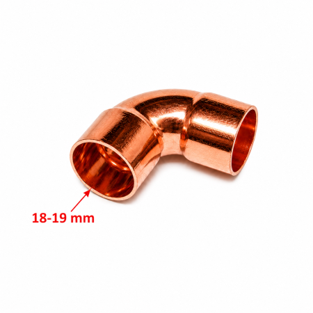 DİRSEK BAKIR 3/4 (18-19 MM.) (90 DERECE)