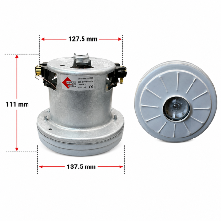 SÜPÜRGE MOTORU BOSCH ORJ.ÇIKT. (ART25 140H) (1400W)