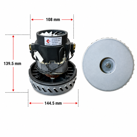 SÜPÜRGE MOTORU ROW. (RB-50 ART50) B-2 (1200W)