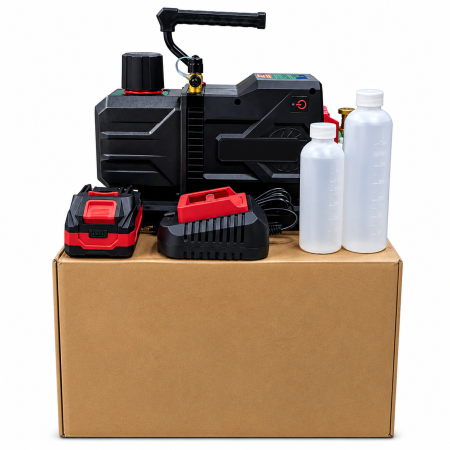 Vakum Pompa Şarjlı 2VI -3DLI 6CFM DC18V 370W (500ML) SET