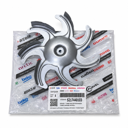 Arçelik / Beko / Altus Turbo Motor Pervanesi (S217440103)