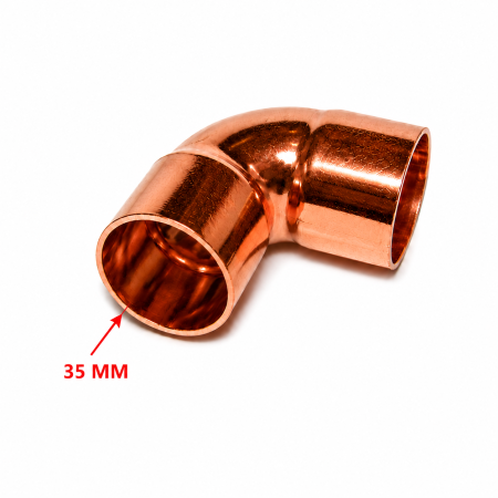 DİRSEK BAKIR 1-3/8 (35 MM.) (90 DERECE)