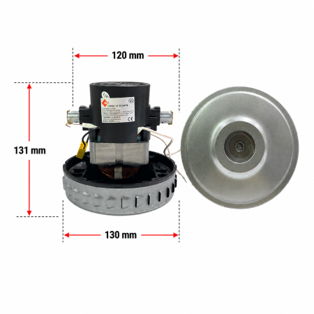 SÜPÜRGE MOTORU (CONT-ARN-ARZ) HWX120 (ART45) H/(1500W)