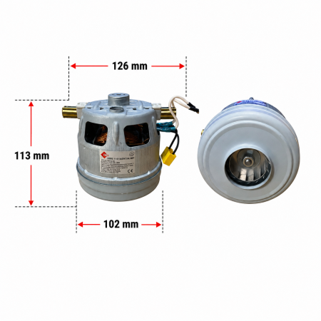 SÜPÜRGE MOTORU (BSCH) YENİ TİP (ORJ MODEL) (1600 W)