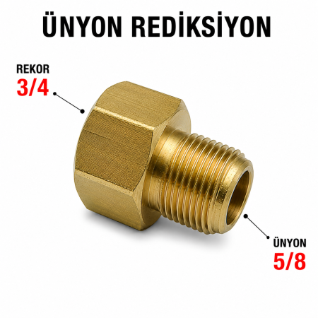 ÜNYON REDİKSİYON (ERKEK 5/8 - DİŞİ 3/4)