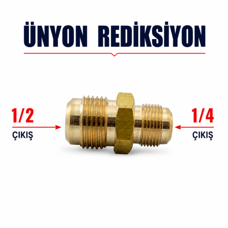 ÜNYON REDİKSİYON (ERKEK 1/4 - ERKEK 1/2)