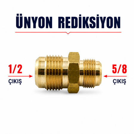 ÜNYON REDİKSİYON (ERKEK 1/2 - ERKEK 5/8)
