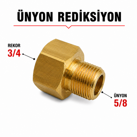 ÜNYON REDİKSİYON (ERKEK 3/4 - DİŞİ 5/8)