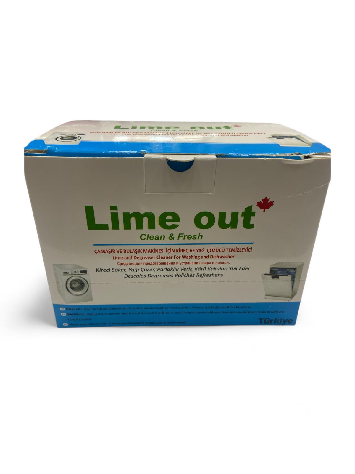 LİME OUT (ÇMŞ-BLŞ MAK. KİREÇ TEM.) 50 GR(10'LU)