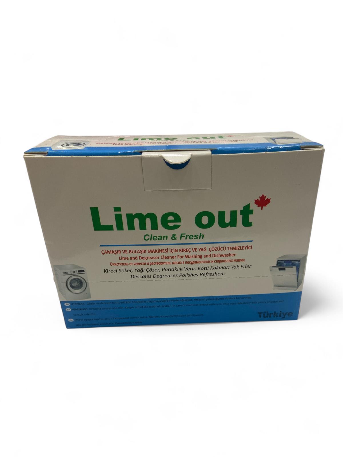 LİME OUT (ÇMŞ.BLŞ.MAK.KİREÇ TEM.) 50 GR (5'Lİ)