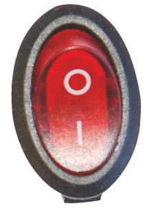 Oval Işıklı Anahtar (10 ADET)