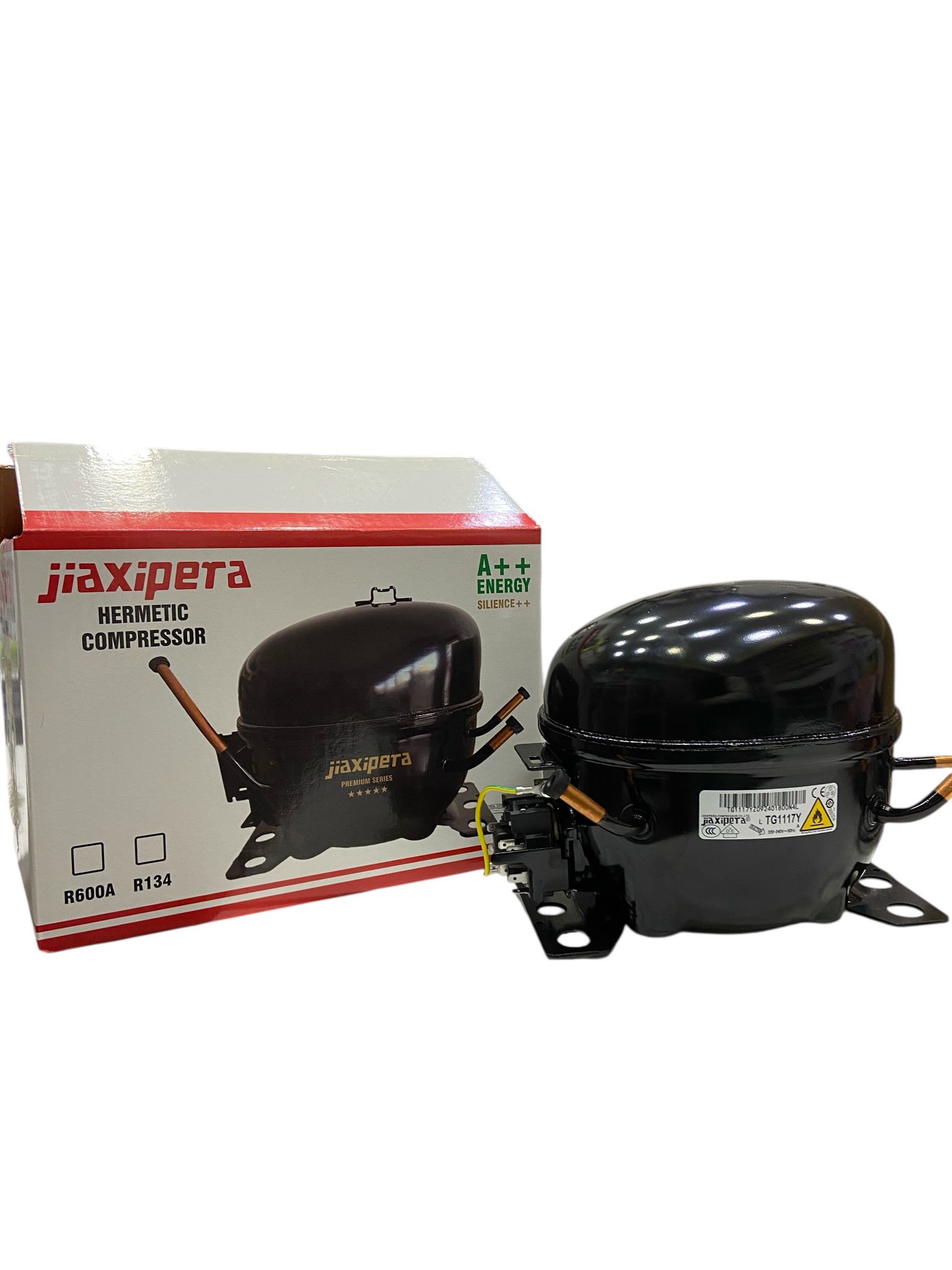 KOMPRESSÖR JİAXİPERA (TG 1117 Y R-600) (1/4 + 198 W - 170 K.CAL) (GARANTİLİ)